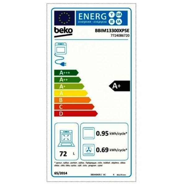 BEKO ugradna rerna BBIM13300XPSE 6