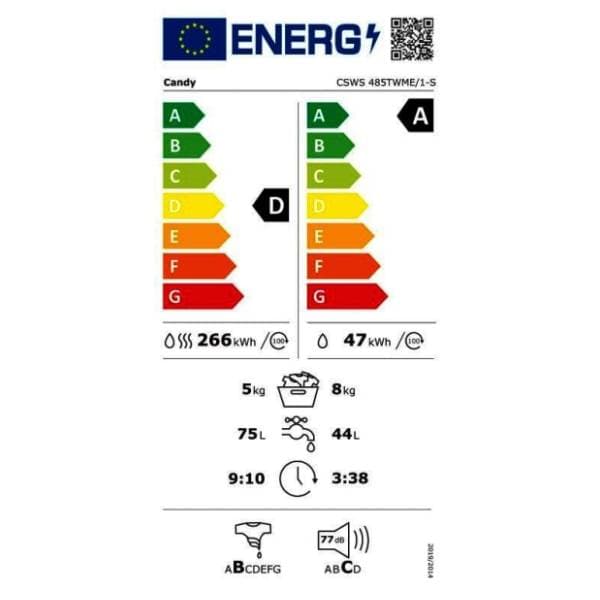 CANDY mašina za pranje i sušenje CSWS 485TWME/1-S 4