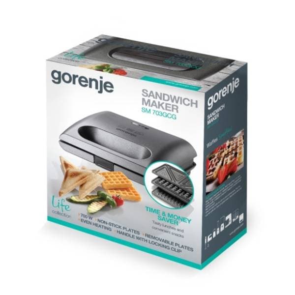 GORENJE sendvič toster SM703GCG 1