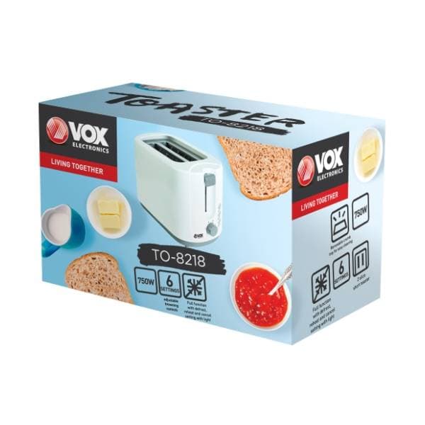 VOX toster TO 8218 1