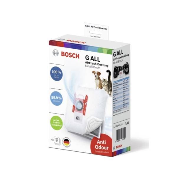 BOSCH kese za usisivač BBZAFGALL - 4 kom 0