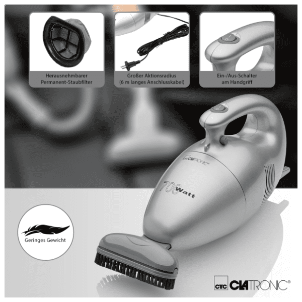 CLATRONIC ručni usisivač HS 2631 2