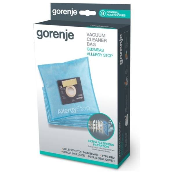 GORENJE kese za usisivač GB2MBAS - 4 kom 0