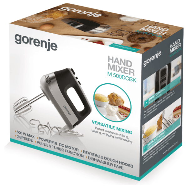 GORENJE ručni mikser M500DCBK 5
