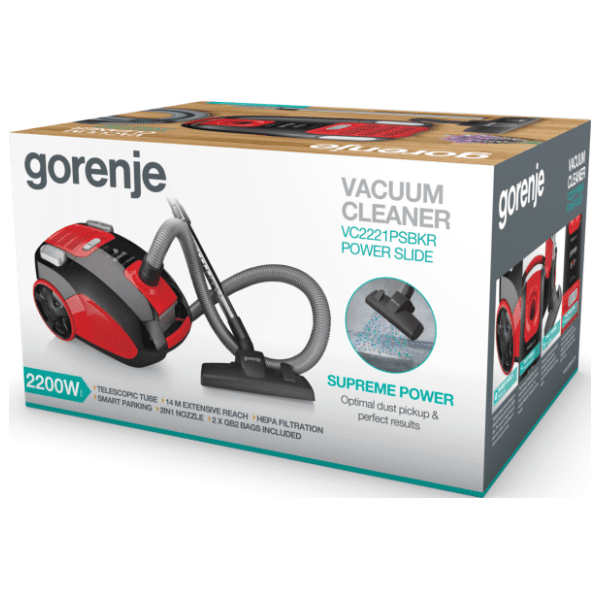 GORENJE usisivač VC2221PSBKR 4