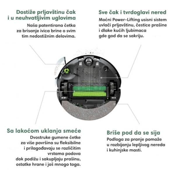 iRobot robot usisivač Combo J7 C7158 8