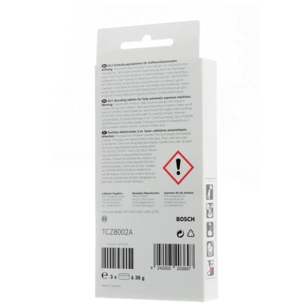 BOSCH tablete za čišćenje aparata za kafu TCZ8002A 2