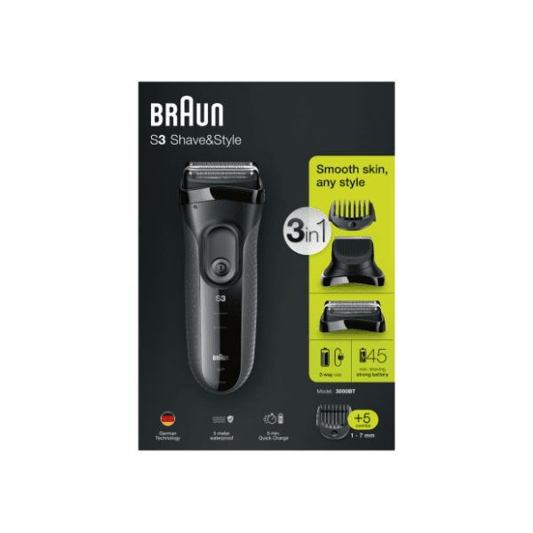 BRAUN aparat za brijanje 3000BT 3