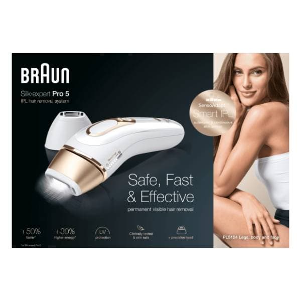 BRAUN epilator IPL PL5124 7