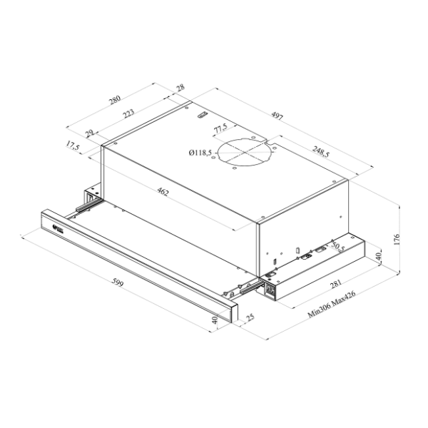 VOX aspirator PIO 650 GL 6