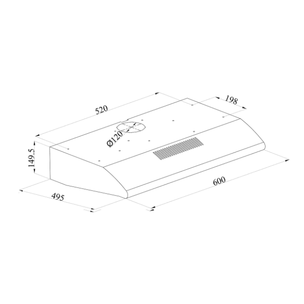 VOX aspirator TRD 650 BR 3