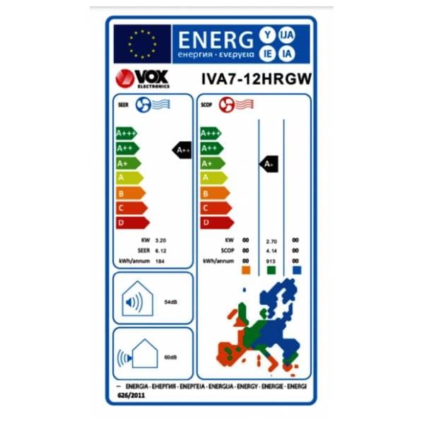VOX inverter klima IVA7-12HRGW 2