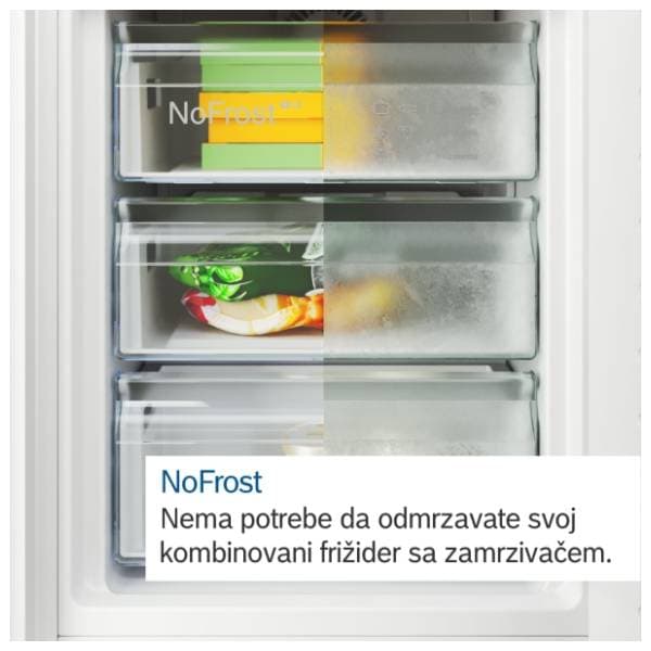BOSCH kombinovani frižider KGN49AICT 6