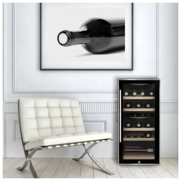 CASO vinska vitrina WineComfort 24 crna 3