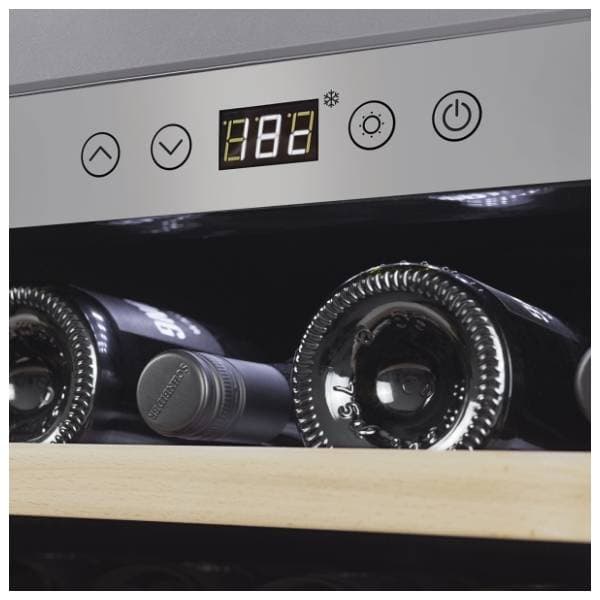 CASO vinska vitrina WineSafe 18 EB inox 2