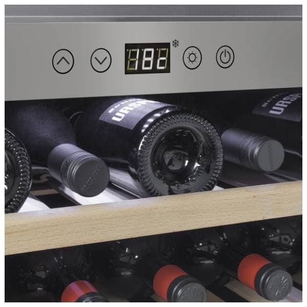 CASO vinska vitrina WineSafe 18 EB inox 4