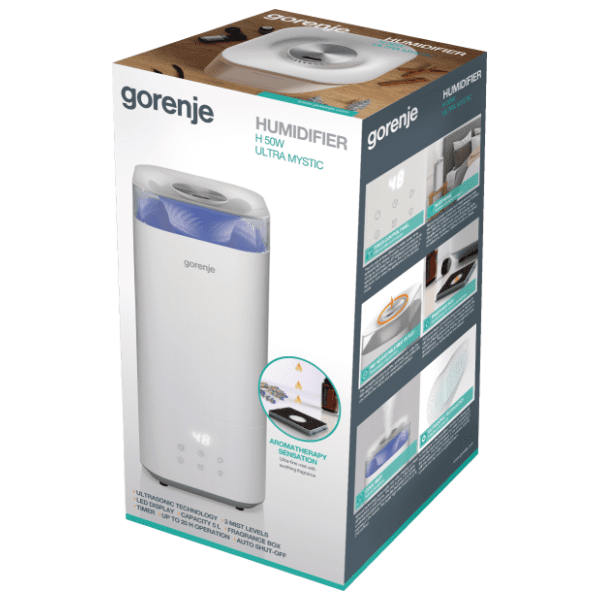GORENJE ovlaživač vazduha H50W 8