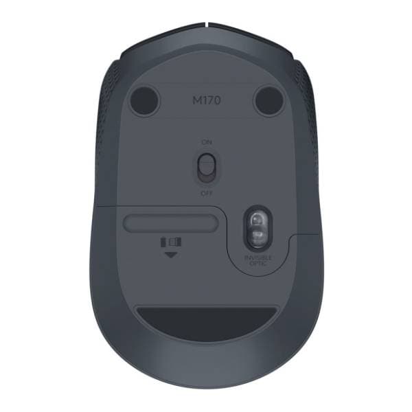 LOGITECH bežični miš M170 sivi 2