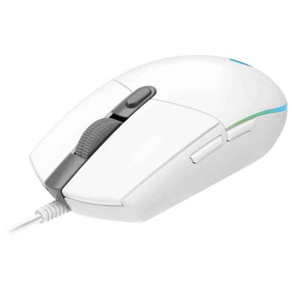 LOGITECH miš G102 Lightsync beli 2