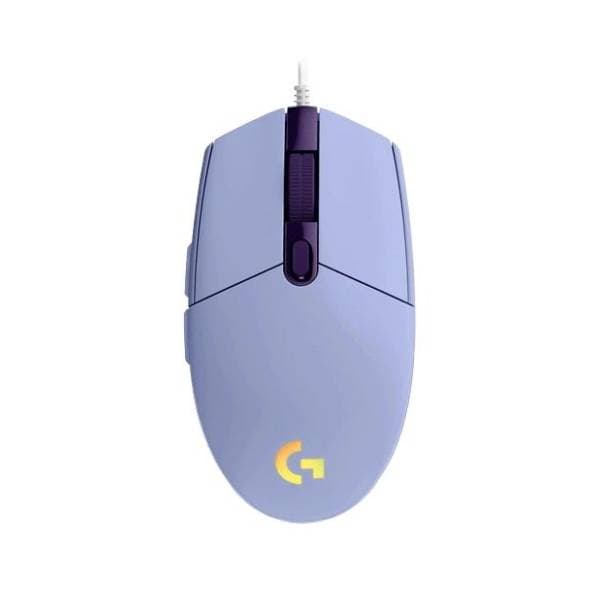 LOGITECH miš G102 Lightsync ljubičasti 0