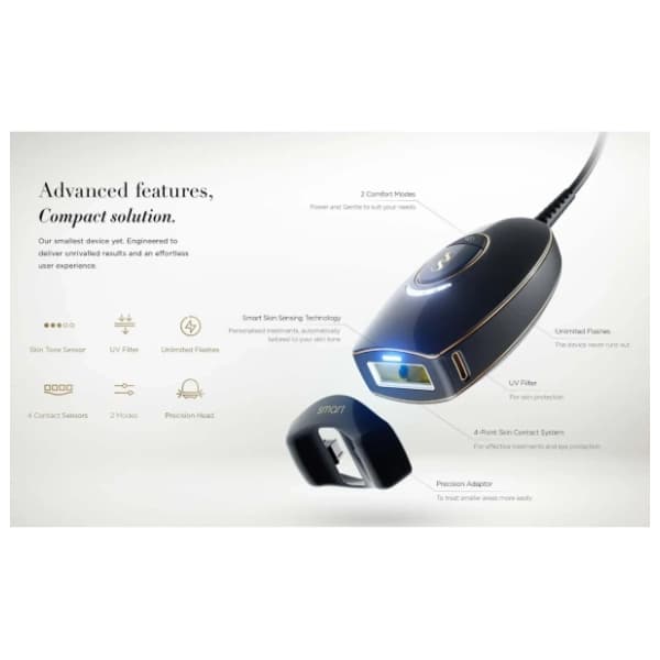 SMOOTHSKIN epilator Pure Mini IPL 2