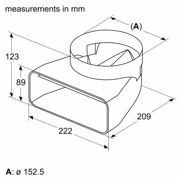 BOSCH cev za aspirator HEZ9VDSI1 1