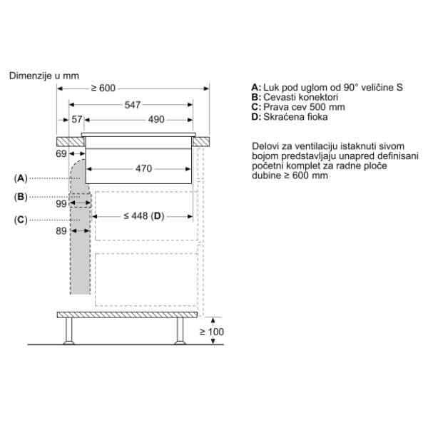 BOSCH komplet za izduvni sistem HEZ9VDKE1 2