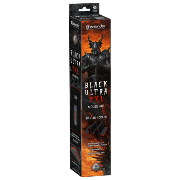 DEFENDER podloga za miša Black Ultra XXL 7