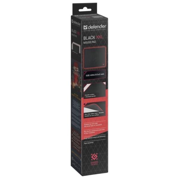 DEFENDER podloga za miša Black XXL 3