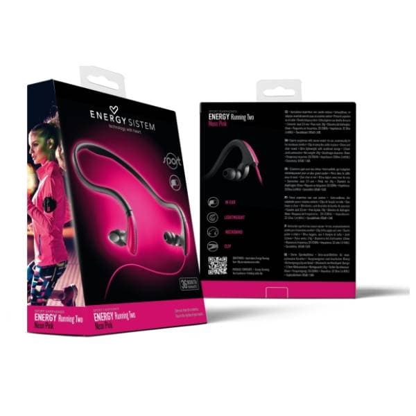 ENERGY SISTEM slušalice Energy Running Two Neon 5
