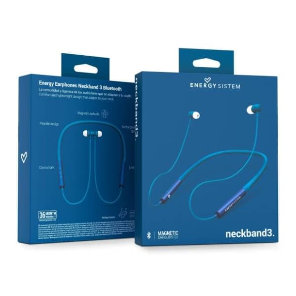 ENERGY SISTEM slušalice Neckband 3 plave 5