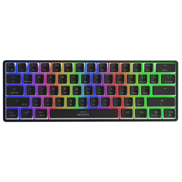 GENESIS bežična tastatura Thor 660 crna 0