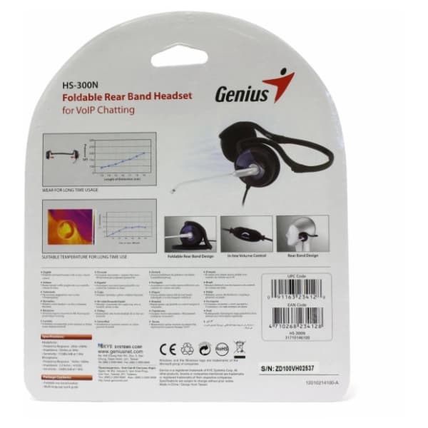 GENIUS slušalice HS-300N 5