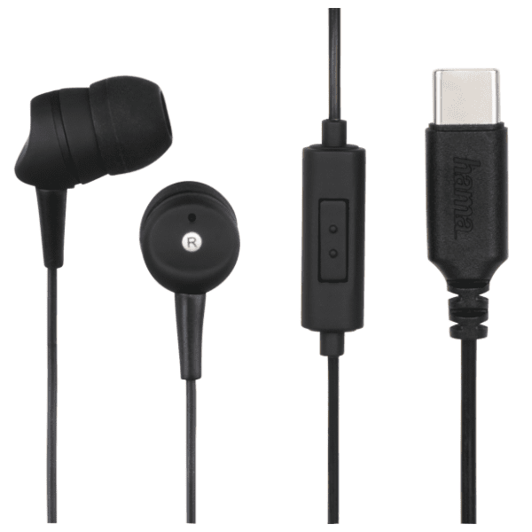 HAMA slušalice Basic4Phone USB-C crne 0