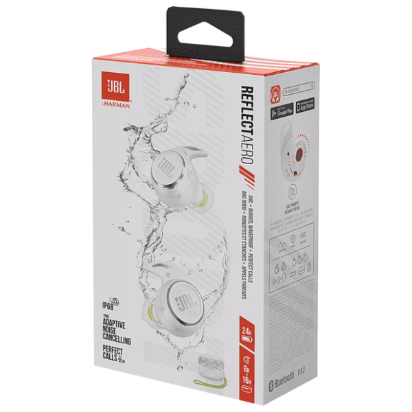 JBL slušalice Reflect Aero TWS bele 9