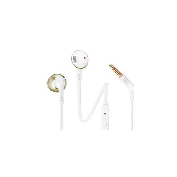 JBL slušalice Tune 205 zlatne 2