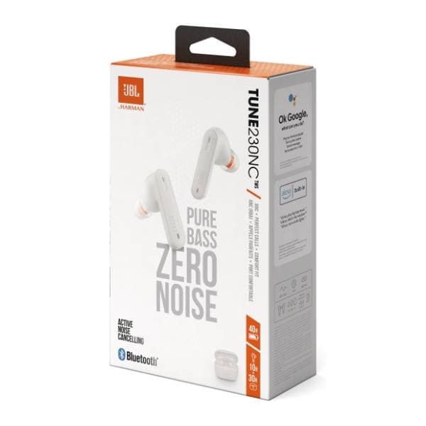 JBL slušalice Tune 230 NC TWS bele 7