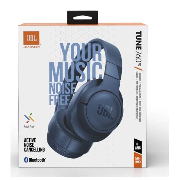JBL slušalice Tune 760 NC plave 8