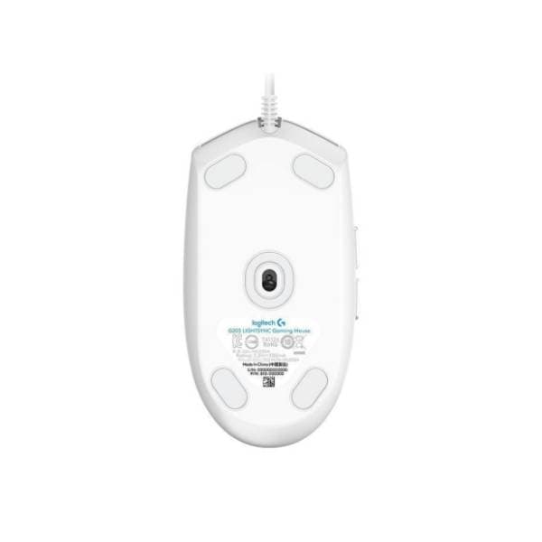 LOGITECH miš G203 Lightsync beli 4