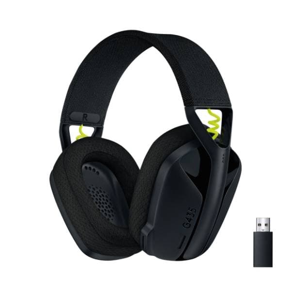 LOGITECH slušalice G435 Lightspeed crne 0