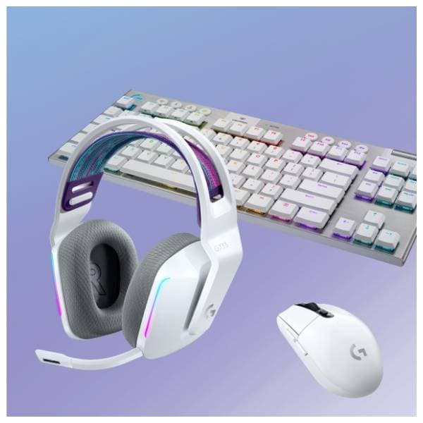 LOGITECH slušalice G733 Lightspeed bele 5