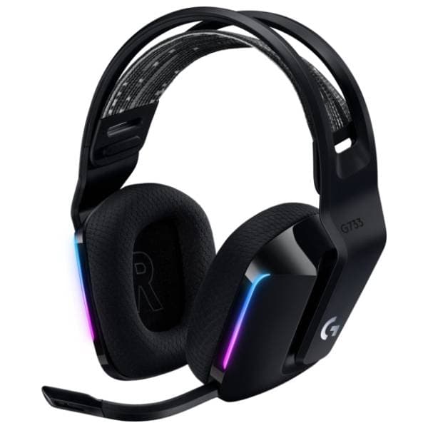LOGITECH slušalice G733 Lightspeed crne 0
