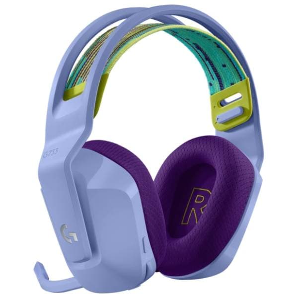 LOGITECH slušalice G733 Lightspeed ljubičaste 1