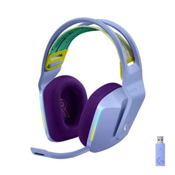 LOGITECH slušalice G733 Lightspeed ljubičaste 3