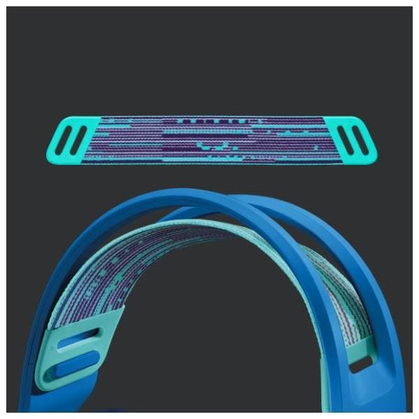 LOGITECH slušalice G733 Lightspeed plave 4