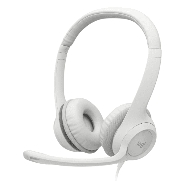 LOGITECH slušalice H390 bele 0