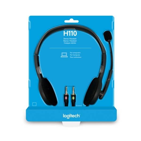 LOGITECH slušalice H110 Stereo 4