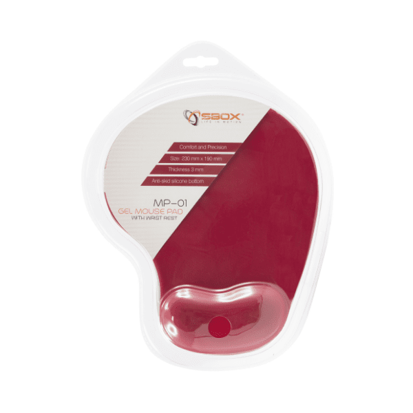 S BOX podloga za miša Ergo MP-01 crvena 1