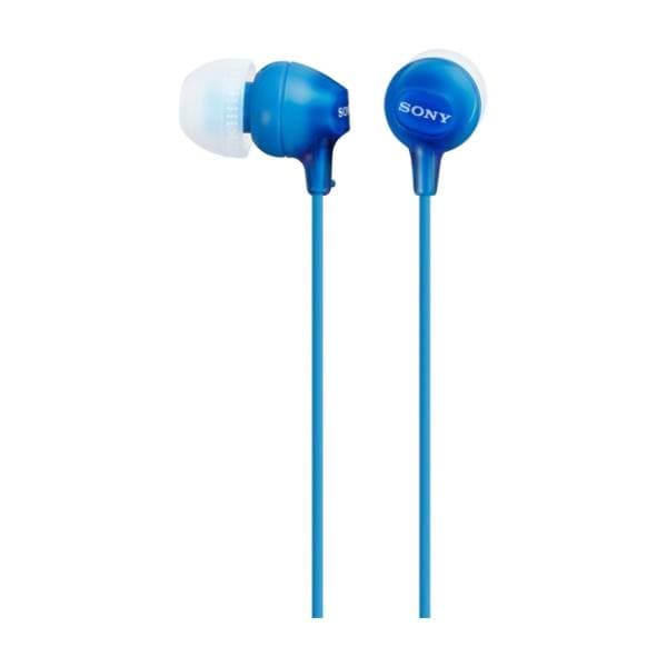 SONY slušalice MDR-EX15APLI plave 1