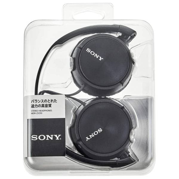SONY slušalice MDR-ZX310B crne 4